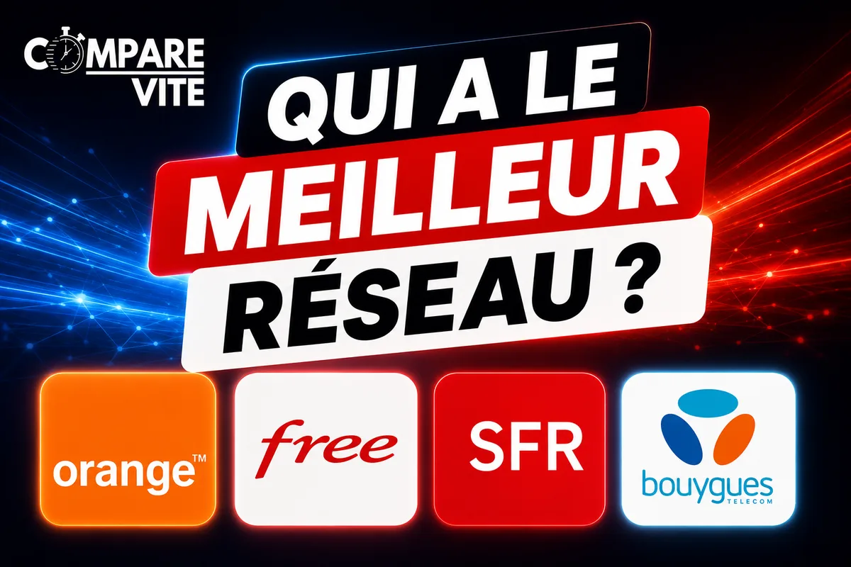 Meilleur réseau mobile 2026 : Orange, Bouygues, SFR ou Free ?